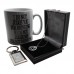 AA Alcoholics Anonymous Don't Judge 3 Piece Gift Set Necklace Mug Keyring